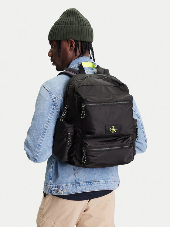 Calvin Klein Calvin Klein Σακίδιο Tech Utility Backpack LV04G3122G Μαύρο