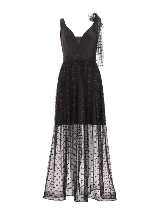 Swing Swing Estélyi ruha 5AI04600 Fekete Regular Fit