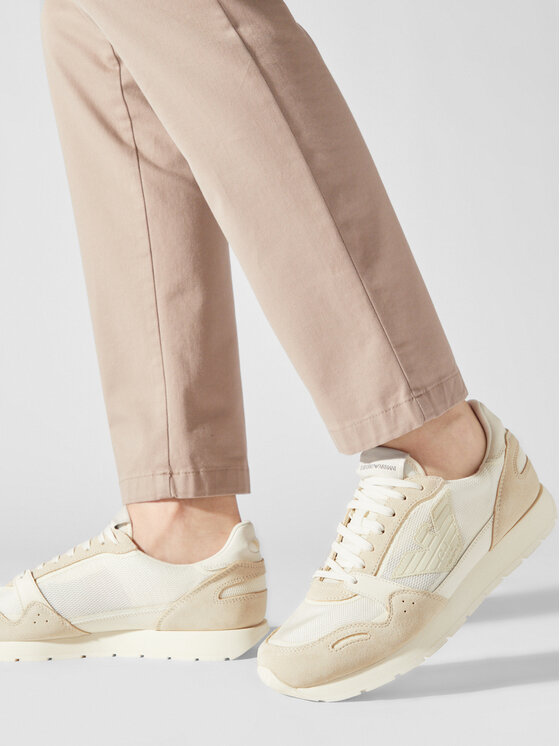 Emporio Armani Emporio Armani Сникърси X4X537 XN730 01427 Бежов