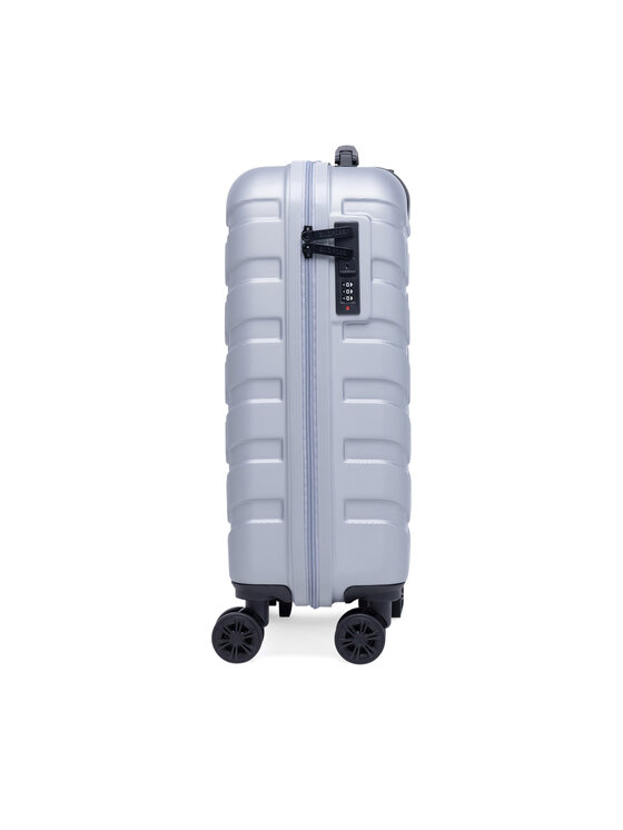 Gino Rossi Gino Rossi Valiză de cabină GIN-S-003-05-SILVER Argintiu