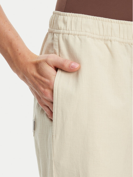 Mustang Mustang Stoffhose Tuscaloosa 1016583 Beige Wide Fit