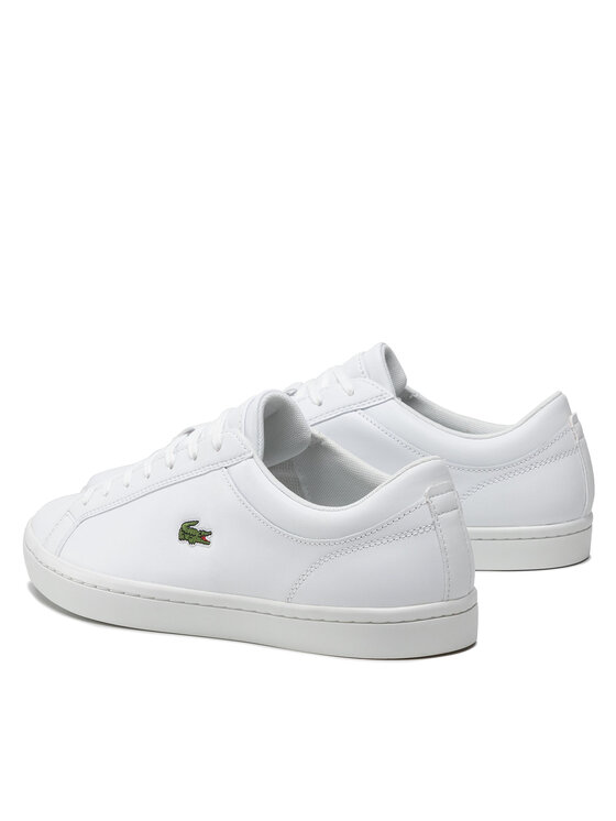 Lacoste Lacoste Sneakers Straightset Bl 1 Cam 7-33CAM1070001 Bianco