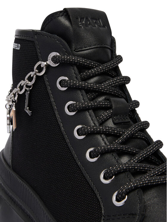 KARL LAGERFELD KARL LAGERFELD Schnürschuhe Trekka KL43536S Schwarz