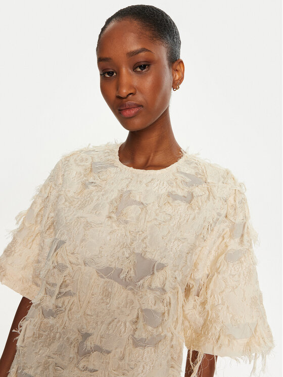 DAY BIRGER ÉT MIKKELSEN DAY BIRGER ÉT MIKKELSEN Коктейльна сукня Nori DAY65243360 Бежевий Loose Fit