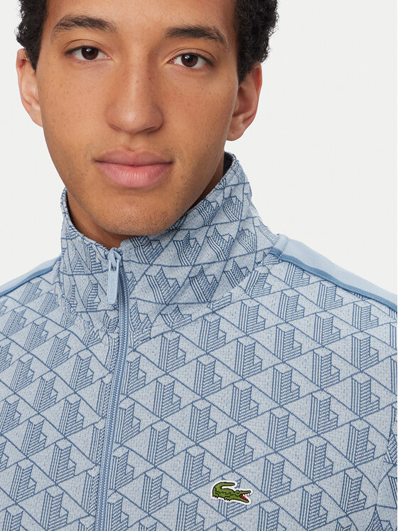 Lacoste Lacoste Mikina SH1368 Modrá Regular Fit