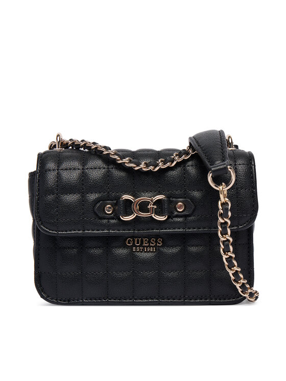 Guess Guess Táska Nadira Mini HWQG84 24780 Fekete