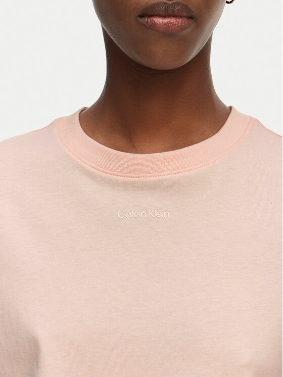 Calvin Klein Calvin Klein T-Shirt 20s Classic Logo LV147C857G Světle růžová Regular Fit