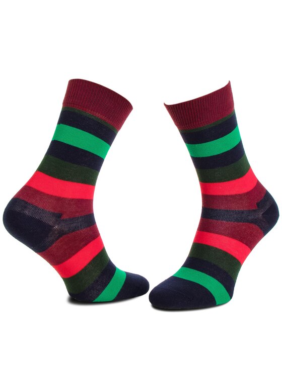 Happy Socks Happy Socks Zestaw 4 par wysokich skarpet unisex XBDO09-4000 Kolorowy