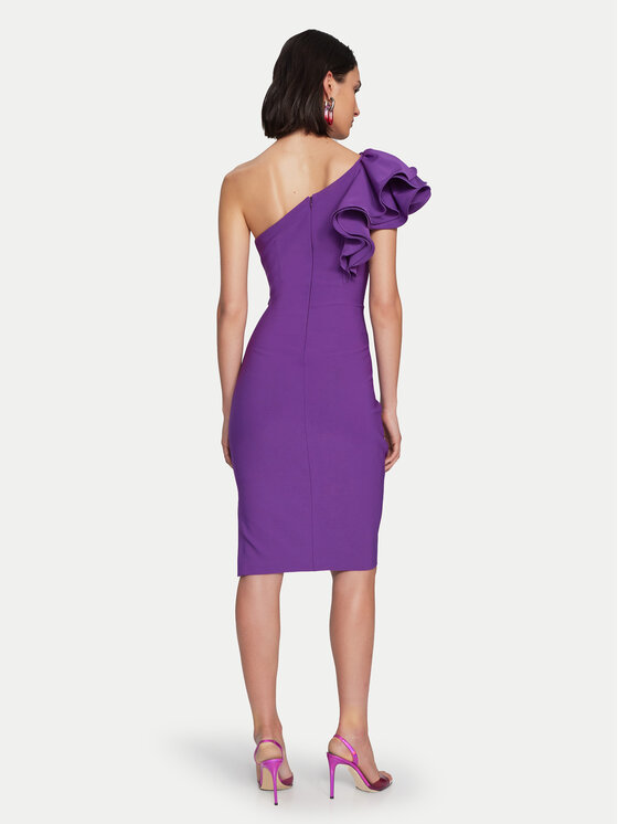 Joseph Ribkoff Joseph Ribkoff Cocktail obleka 241755 Vijolična Slim Fit