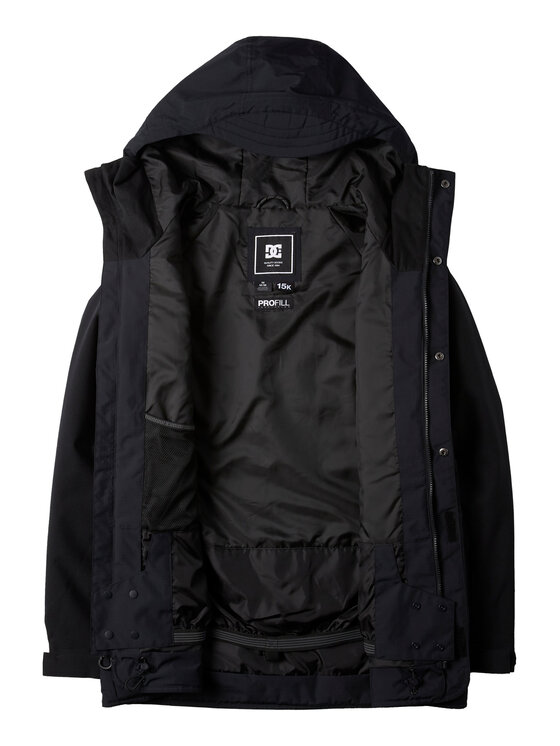 DC Shoes DC Shoes Kurtka snowboardowa Tundra ADYTJ03076 Czarny Regular Fit