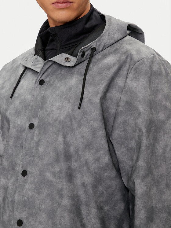 Rains Rains Giacca impermeabile Jacket W3 12010 Grigio Regular Fit