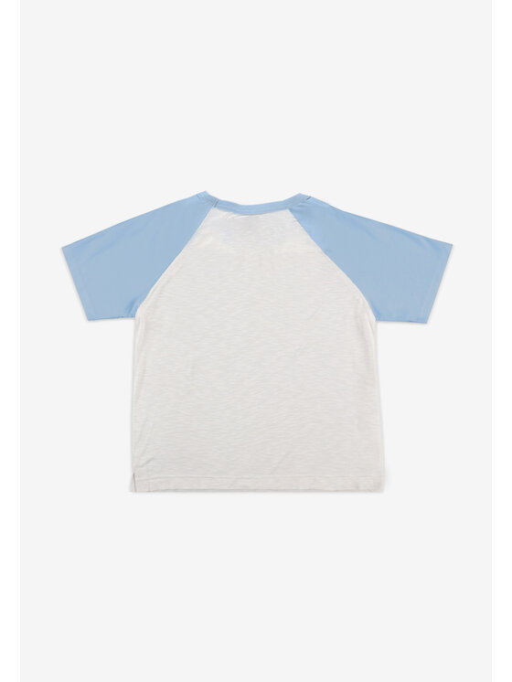 PROSTO. PROSTO. T-Shirt College Niebieski Regular Fit