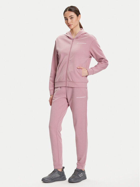 EA7 Emporio Armani EA7 Emporio Armani Tepláková souprava 7W000802 AF10443 UA272 Růžová Regular Fit