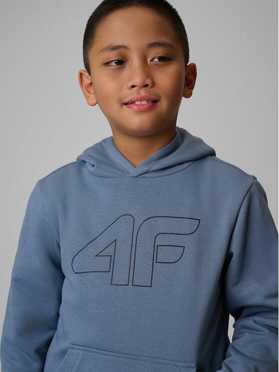 4F 4F Felpa 4FJRSS26TSWSM2748-32S Blu scuro Regular Fit