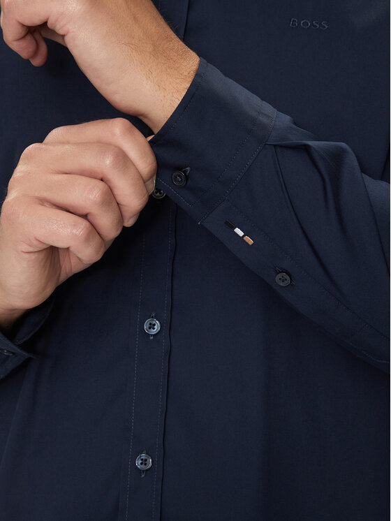 BOSS Boss Ing Roan 50520291 Sötétkék Slim Fit