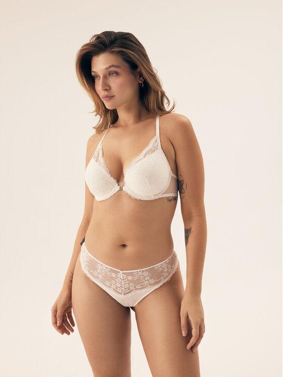 Esotiq Esotiq Podprsenka Push-up 43121 Biela
