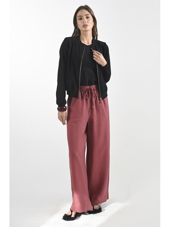 Femestage Femestage Dámské kalhoty Femestage AB BASE TRU1880-004 Růžová Regular Fit