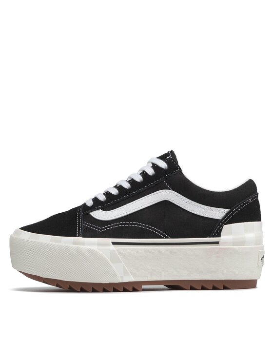 Vans Vans Πάνινα παπούτσια Old Skool Stacked VN0A4U155ZN1 Μαύρο