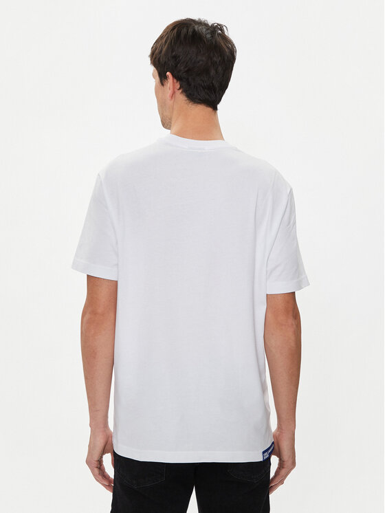 Karl Lagerfeld Jeans Karl Lagerfeld Jeans T-krekls 245D1709 Balts Regular Fit