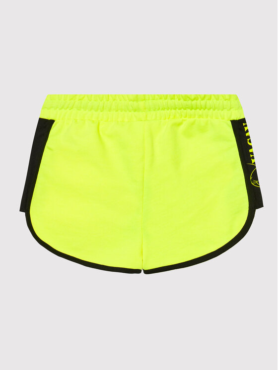 United Colors Of Benetton United Colors Of Benetton Sportske kratke hlače LOONEY TUNES 3BT0C900T Zelena Regular Fit