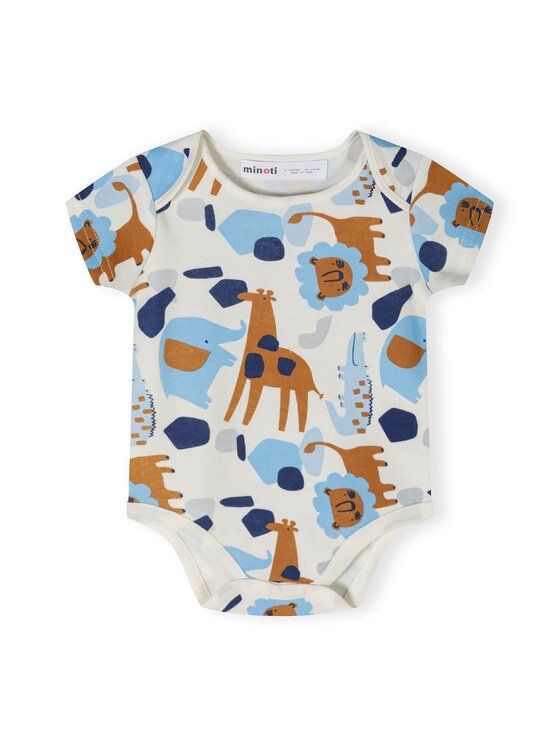 MINOTI MINOTI Body 24babypack2 Błękitny Regular Fit