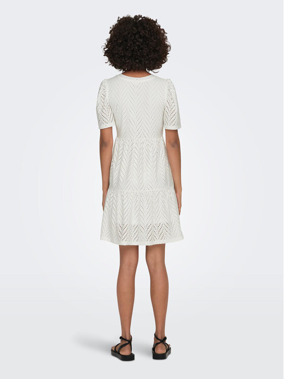 JDY JDY Vestito estivo Carla 15254680 Bianco Regular Fit