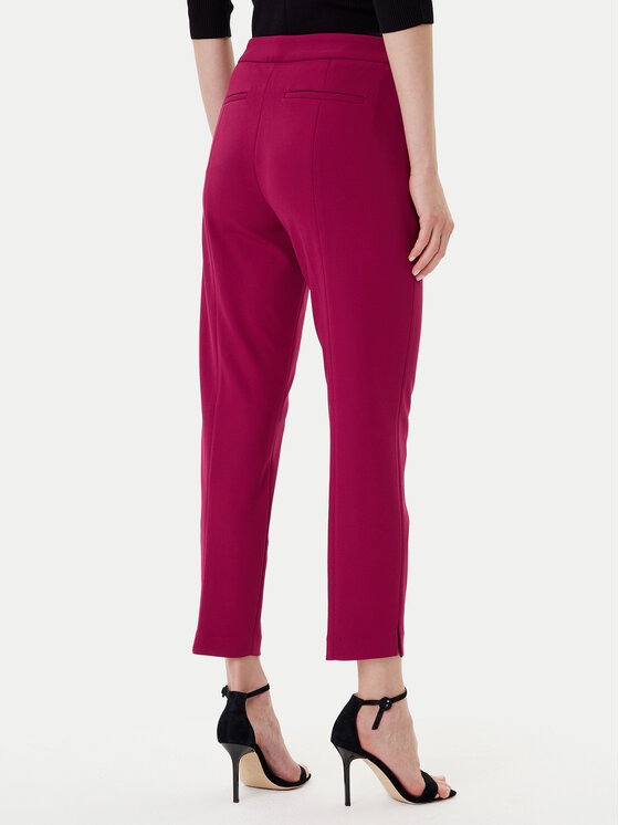 DKNY DKNY Chinosy P9RK6AWP Bordowy Slim Fit