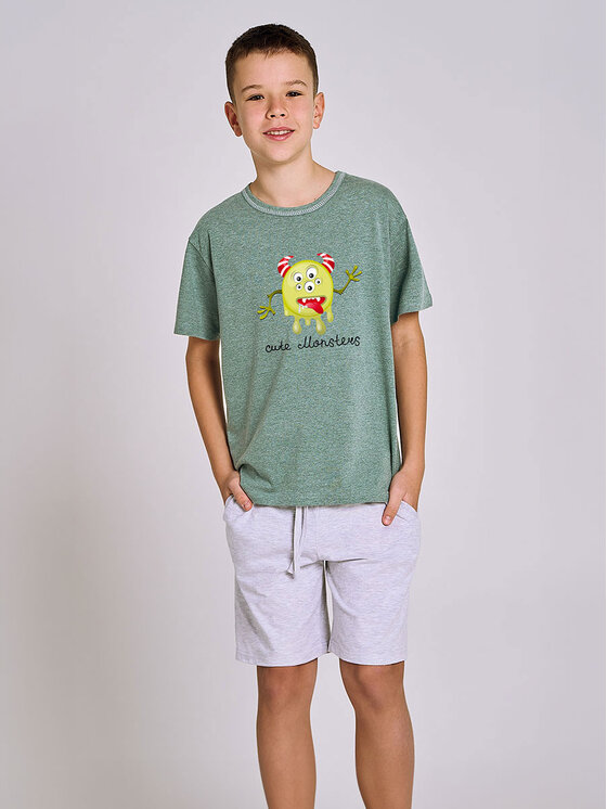 Piżama, rozmiar 152, Khaki, TA3197-01