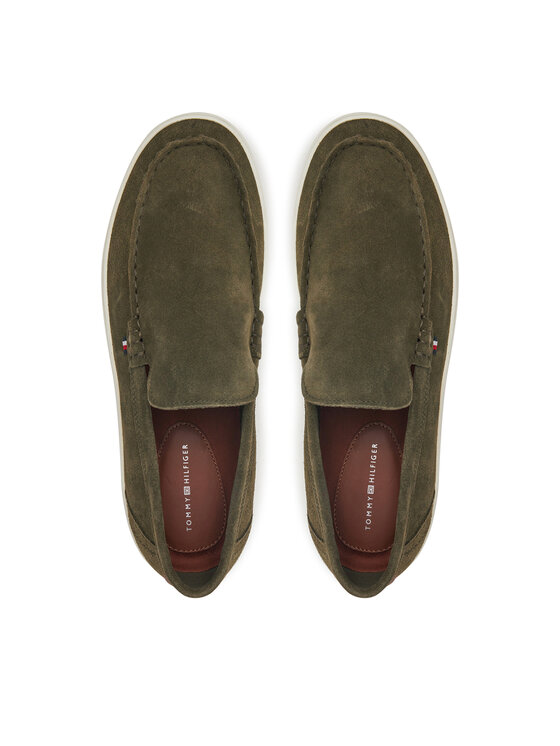 Tommy Hilfiger Tommy Hilfiger Mokasīni FM0FM05354 Zaļš