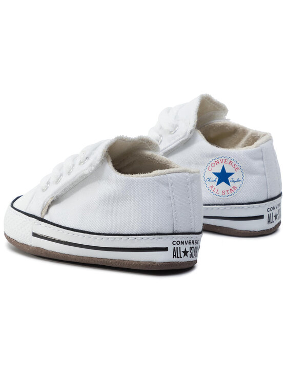 white high converse platform