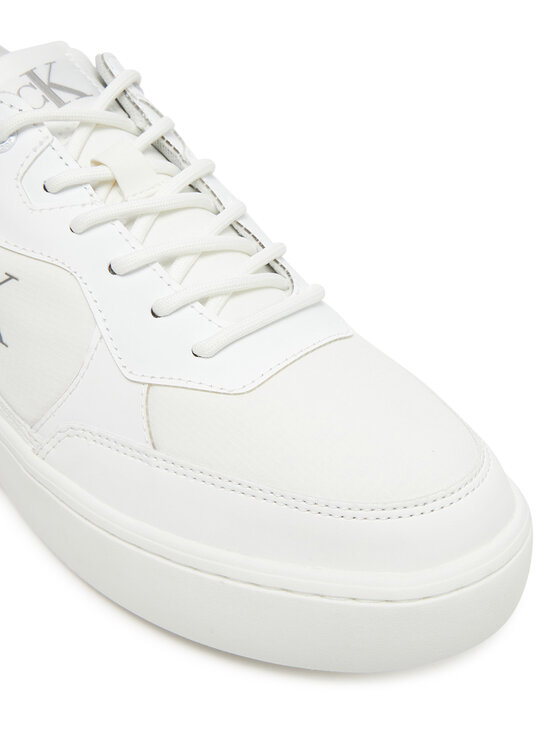 Calvin Klein Jeans Calvin Klein Jeans Sneakers Classic Cupsole Tech Ripstop YM0YM01202 Alb