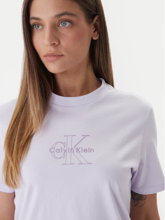Calvin Klein Jeans Calvin Klein Jeans Póló LV047F831G Rózsaszín Regular Fit