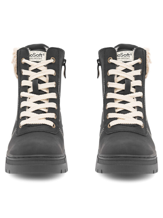 Go Soft Go Soft Botine MIRIAM SWS6217-02 Negru