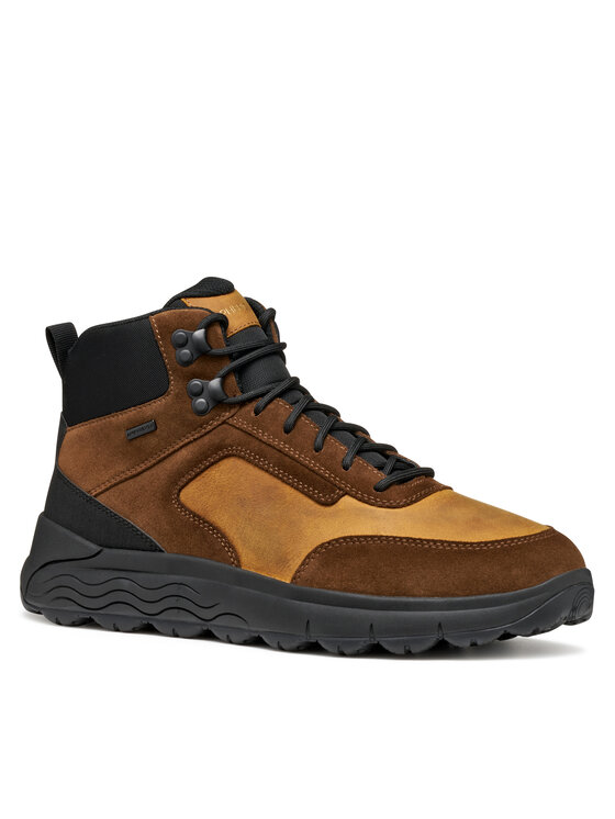 Geox Geox Šnurovacia obuv U Spherica 4X4 B Abx U46FDB 02245 C0034 Hnedá