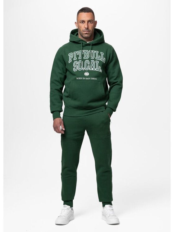 PITBULL PITBULL Bluza SO CAL Zielony Regular Fit