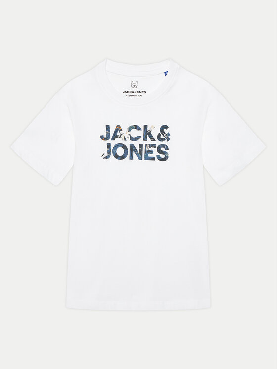 Jack&Jones Junior T-krekls 12268854 Balts Regular Fit