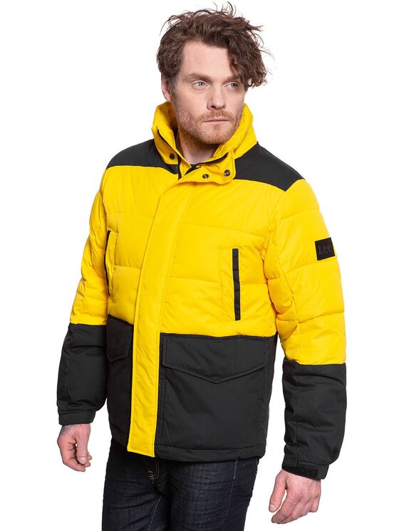 Lee Lee Giubbotto invernale MID PUFFER JACKET Giallo Regular Fit