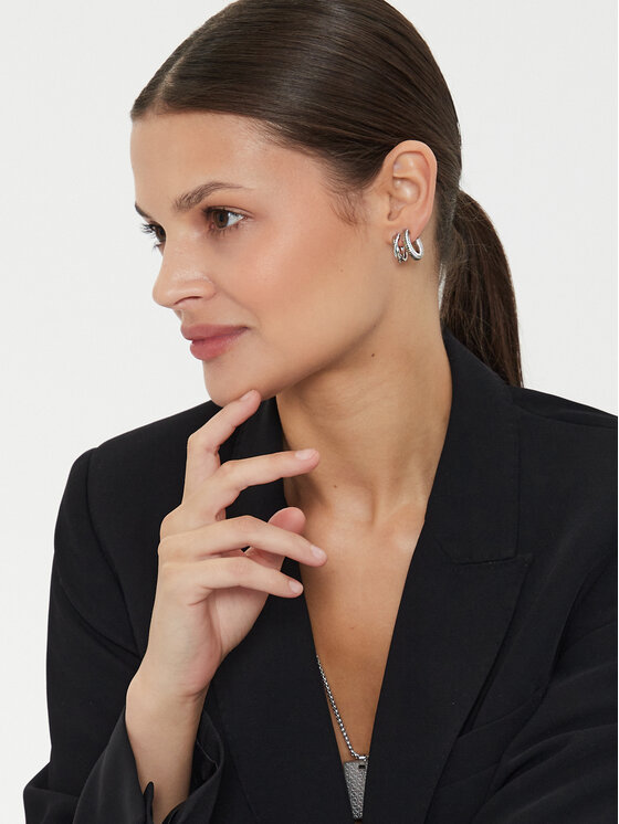 Calvin Klein Calvin Klein Naušnice 35000031 Srebrna