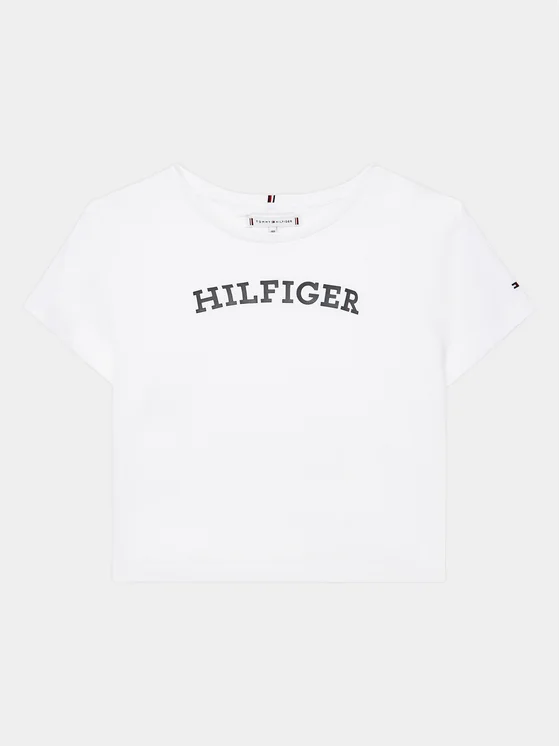 Tommy Hilfiger T-shirt Monotype Tee KG0KG07431 M Bianco Regular Fit