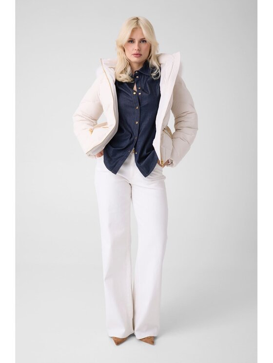 Marciano Guess Marciano Guess Преходно яке 184558 Бежов Classic Fit