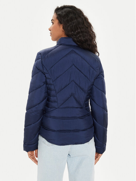 Guess Guess Kevad-sügis jope Juliane W4YL39 WGAE2 Tumesinine Regular Fit
