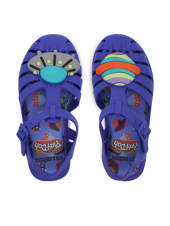 Melissa Melissa Sandály Mini Melissa Possession + Play Doh Inf M 35988 Modrá