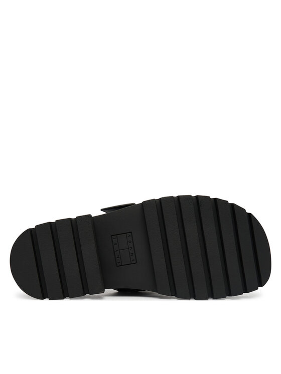 Tommy Jeans Tommy Jeans Žabky Tjw Buckle Sandal EN0EN02948 Černá