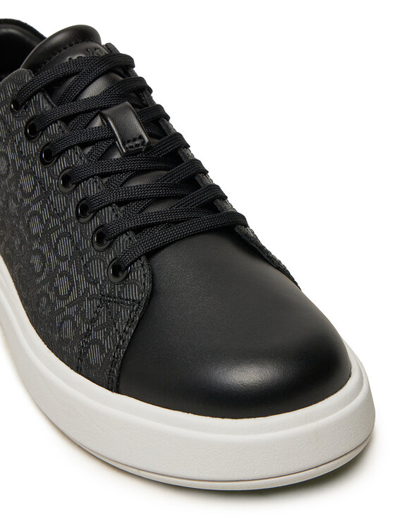 Calvin Klein Calvin Klein Laisvalaikio batai Cupsole Lace Up Mono HW0HW02445 Juoda