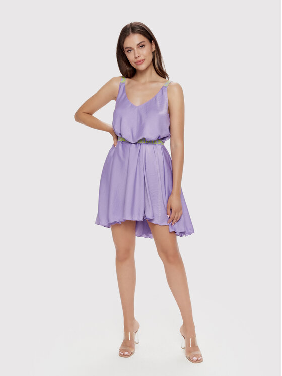 Dress Point Dress Point Sukienka codzienna Lilac Dress Fioletowy Oversize