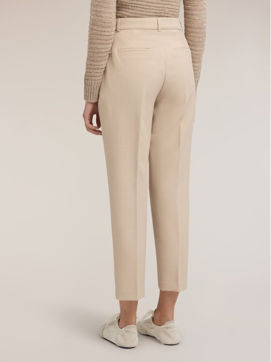 Motivi Motivi Spodnie materiałowe P0AAQ005153N002 Kremowy Regular Fit