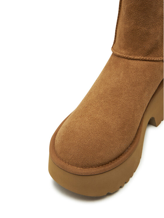 Ugg Ugg Ботильйони W Classic Twin Seam New Heights 1158313 Коричневий
