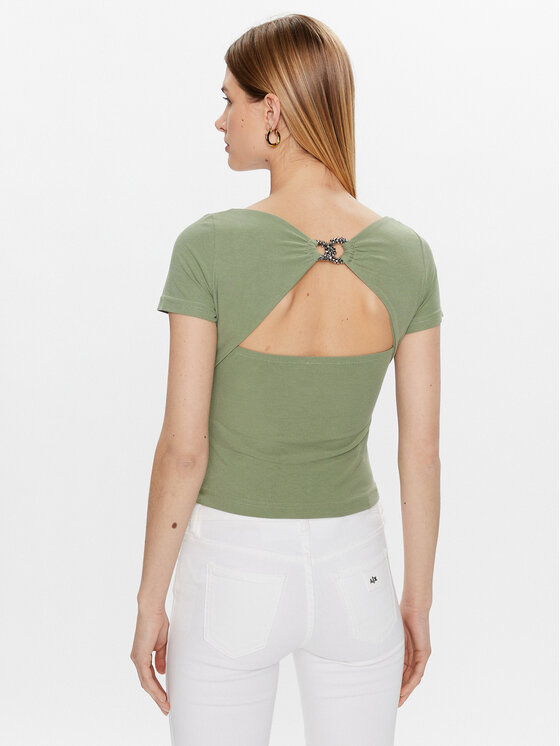 Blusa Cheryl W3GP21 KAQL2 Verde Regular Fit