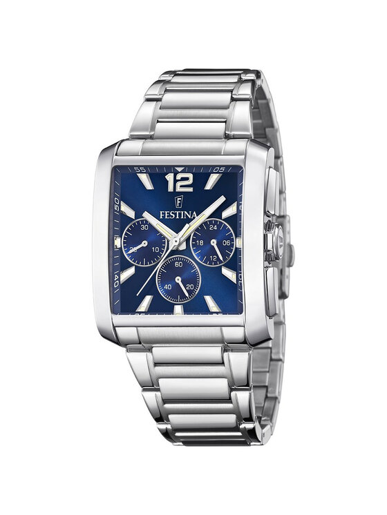 Festina Festina Zegarek F20635-2 Srebrny