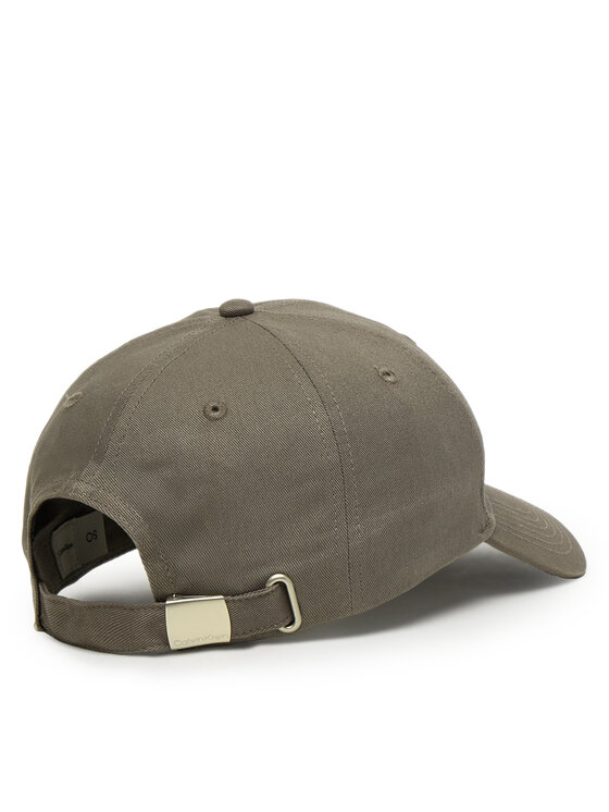 Calvin Klein Calvin Klein Czapka z daszkiem Logo Embroidery Baseball Cap LV04D5003G Szary